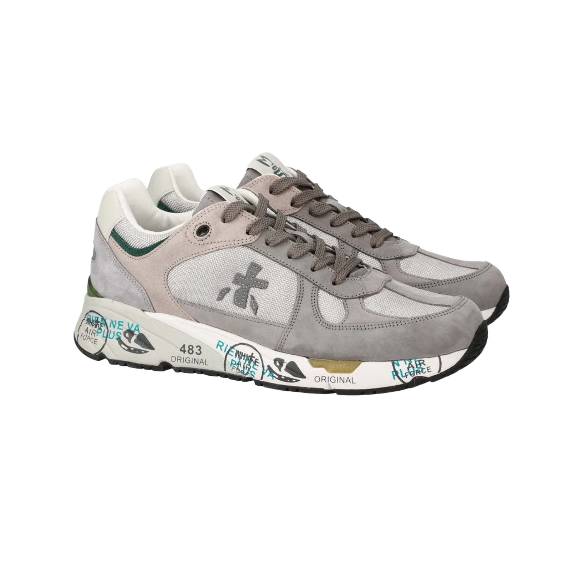 PREMIATA SNEAKERS IN PELLE E SUEDE MASE 7821