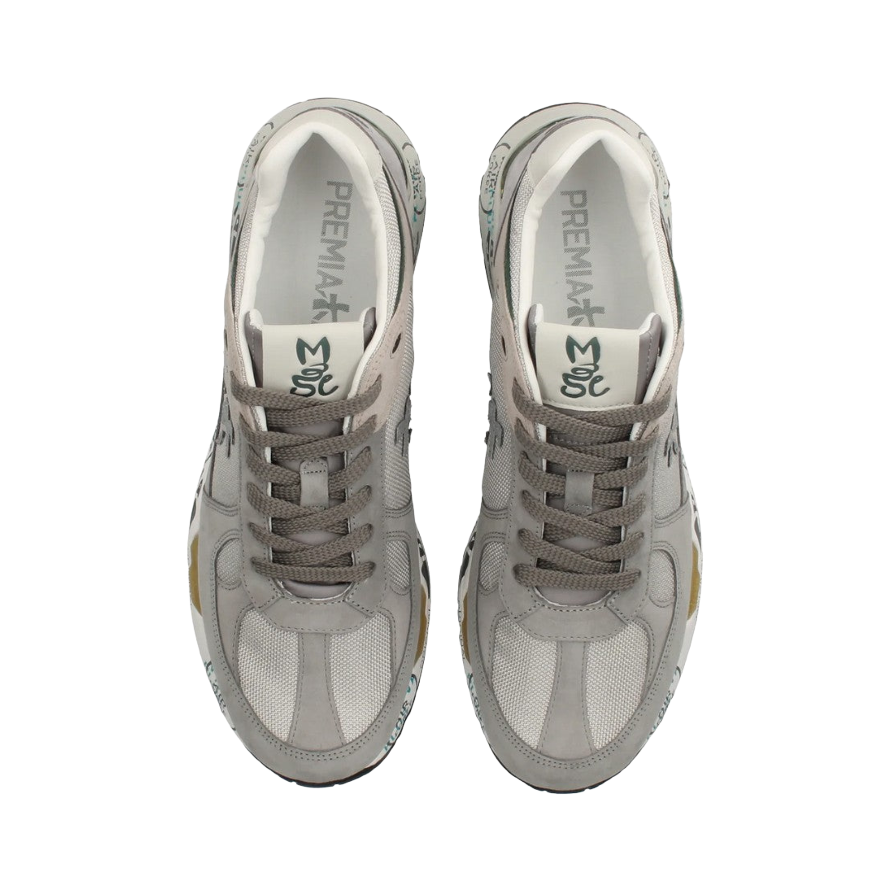 PREMIATA SNEAKERS IN PELLE E SUEDE MASE 7821