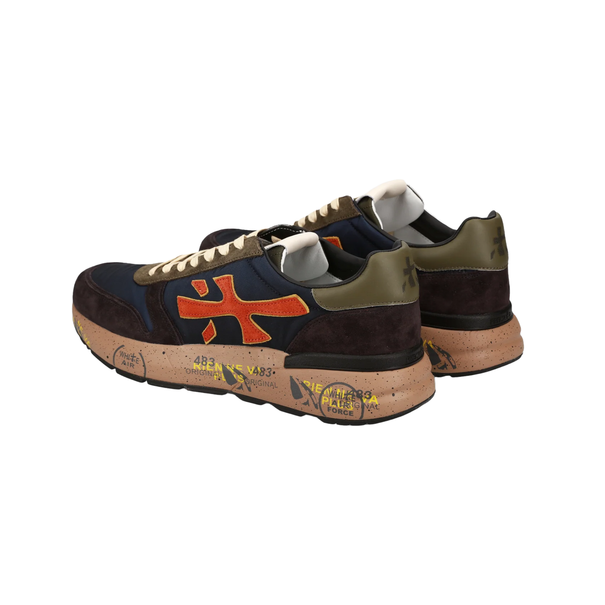 PREMIATA SNEAKERS IN SUEDE E TESSUTO MICK 7721