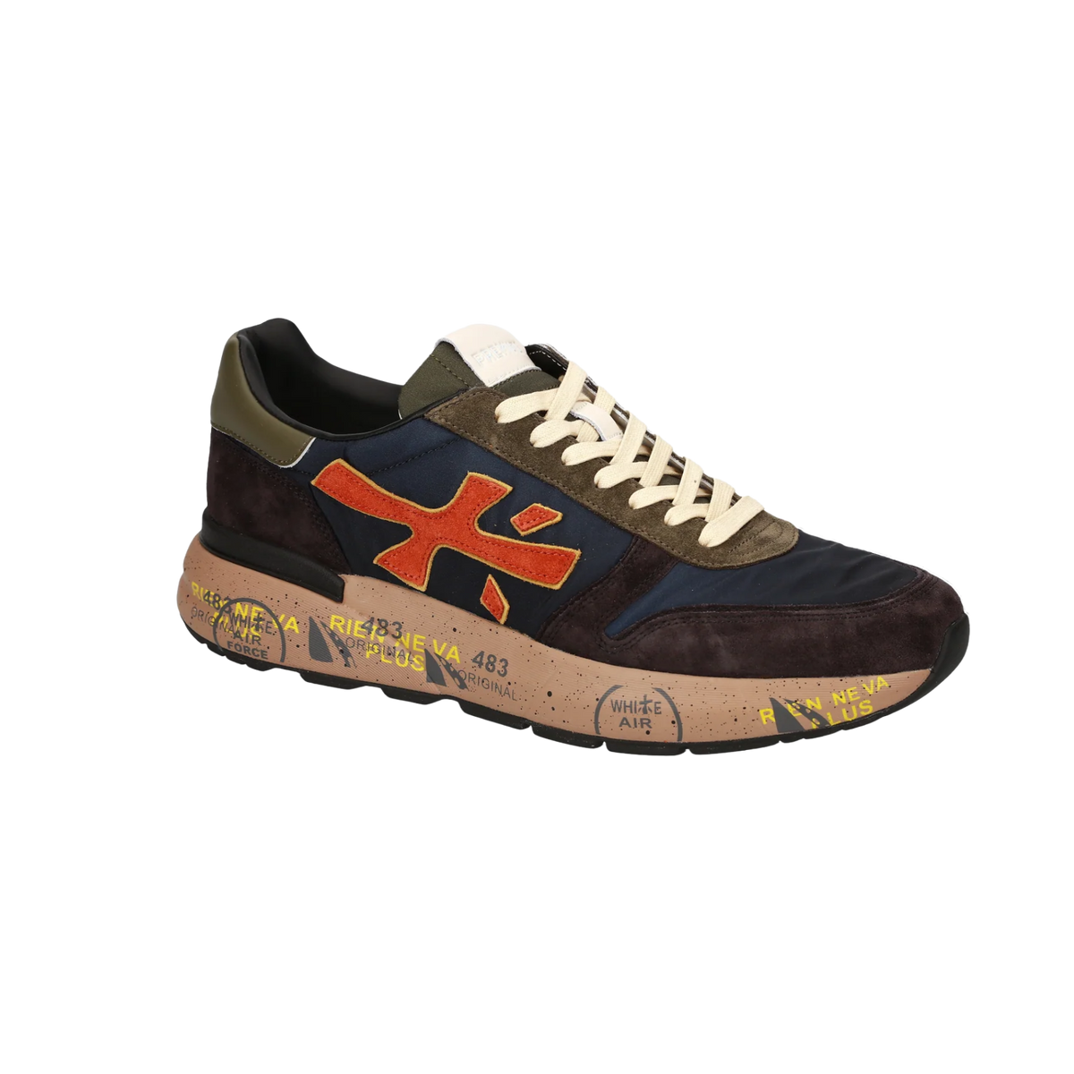 PREMIATA SNEAKERS IN SUEDE E TESSUTO MICK 7721