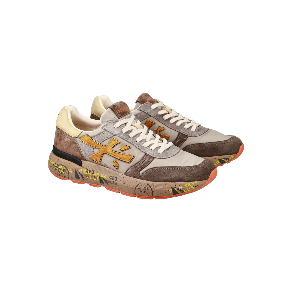 PREMIATA SNEAKERS IN SUEDE E TESSUTO MICK 7866