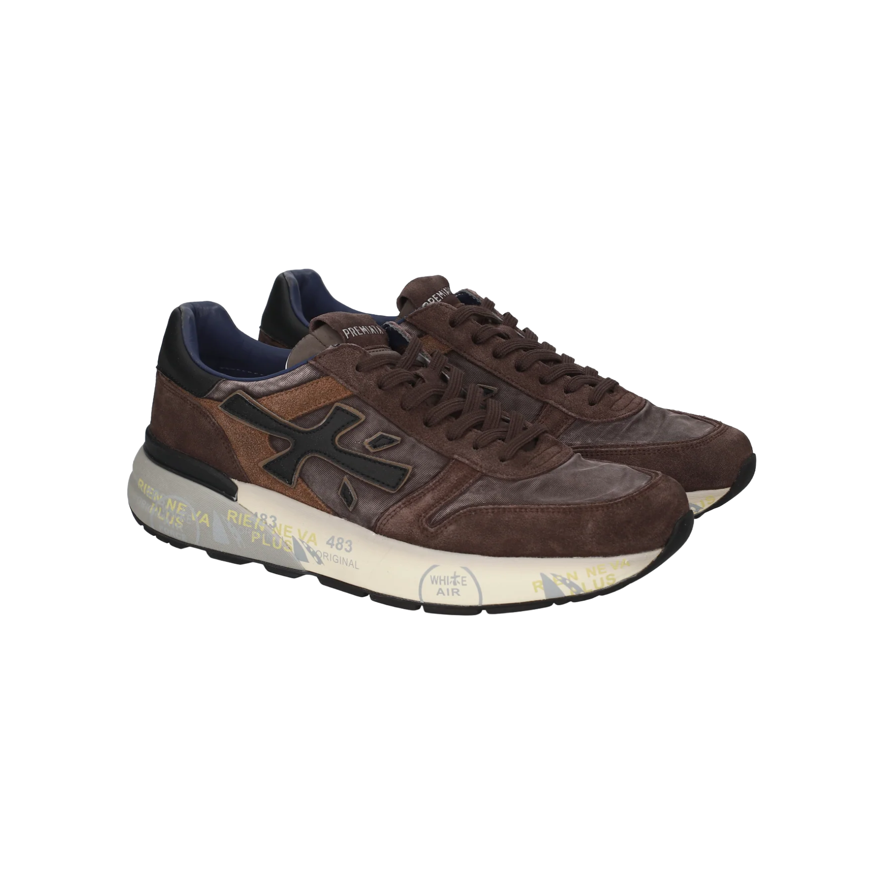 PREMIATA SNEAKERS IN SUEDE E TESSUTO MICK 8434