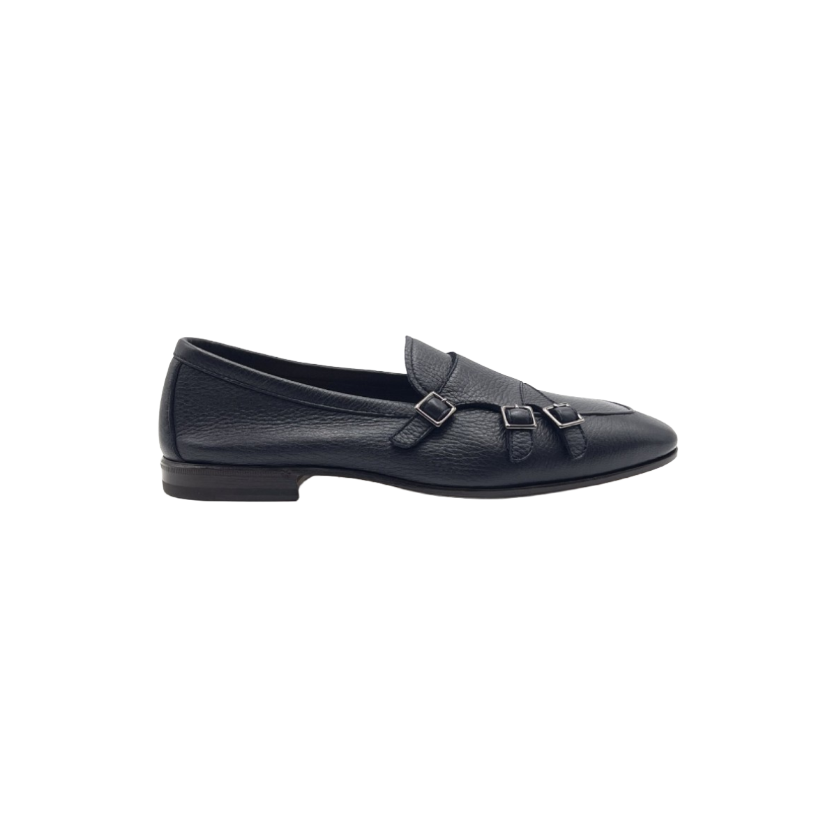 HENDERSON BARACCO Mocassino in cervo con tre fibbie 75418.C.1