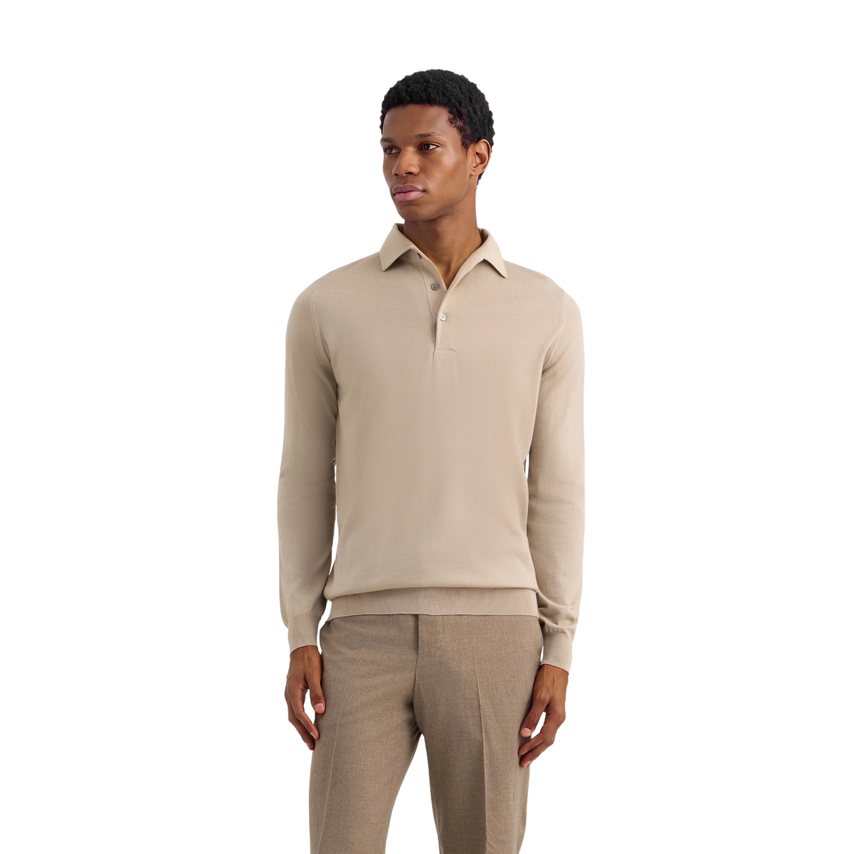FILIPPO DE LAURENTIIS Polo paramontura M/L Royal Merino PL1MLPAR_RM16R