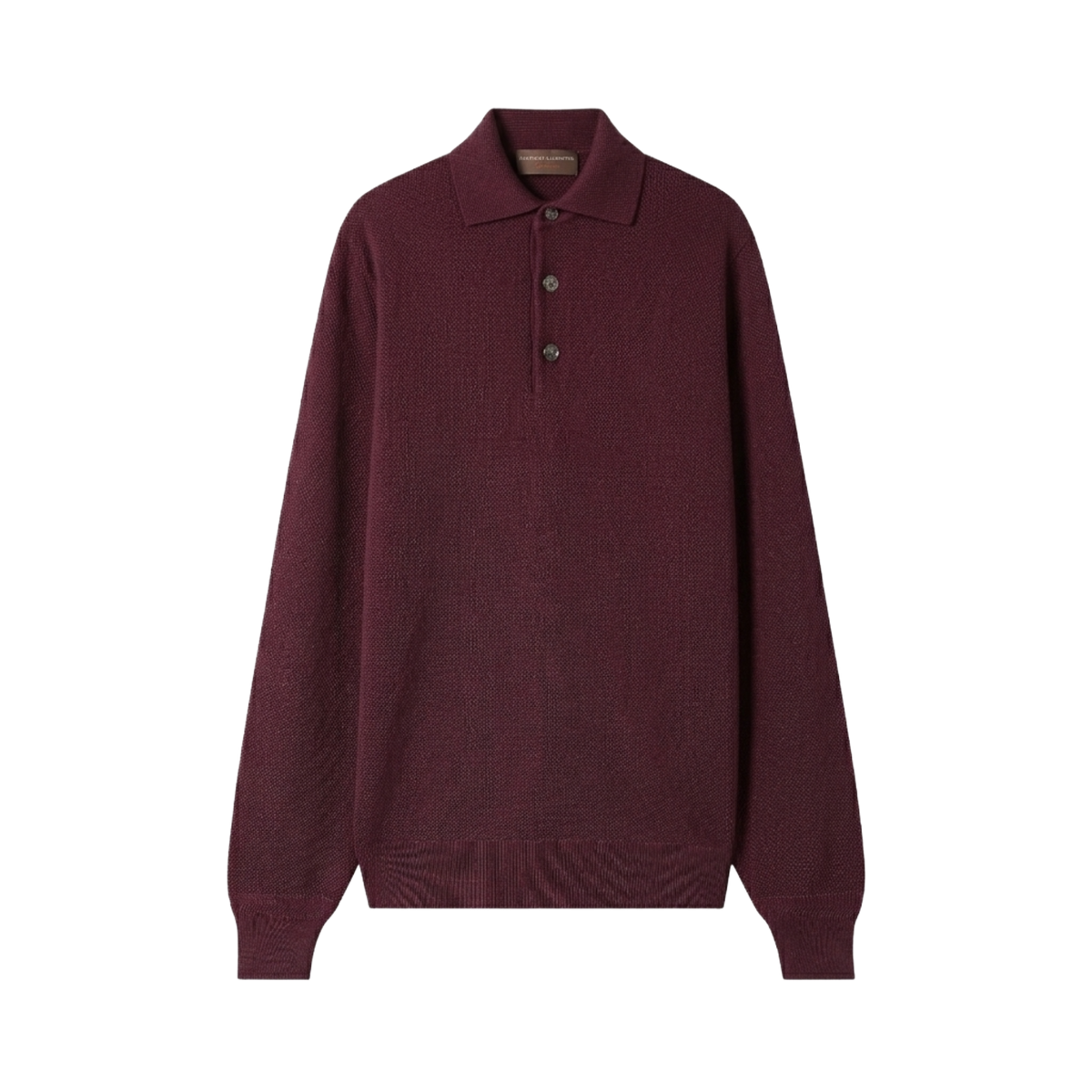 FILIPPO DE LAURENTIIS POLO M/L IN ROYAL MERINO PL1ML_RM12Q