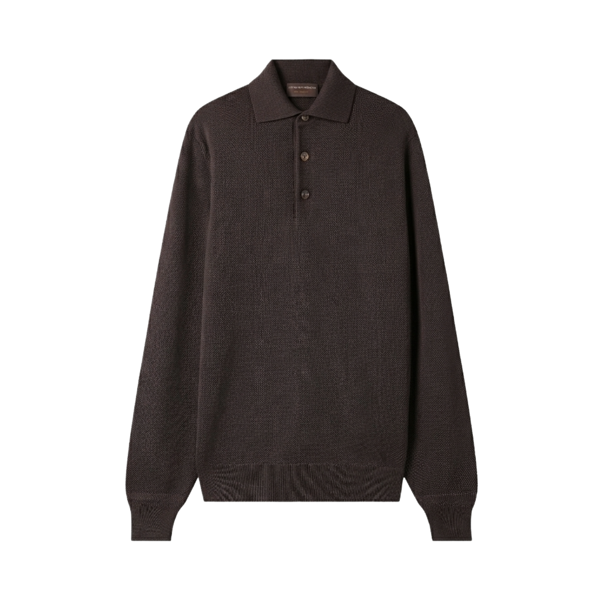 FILIPPO DE LAURENTIIS POLO M/L IN ROYAL MERINO PL1ML_RM12Q