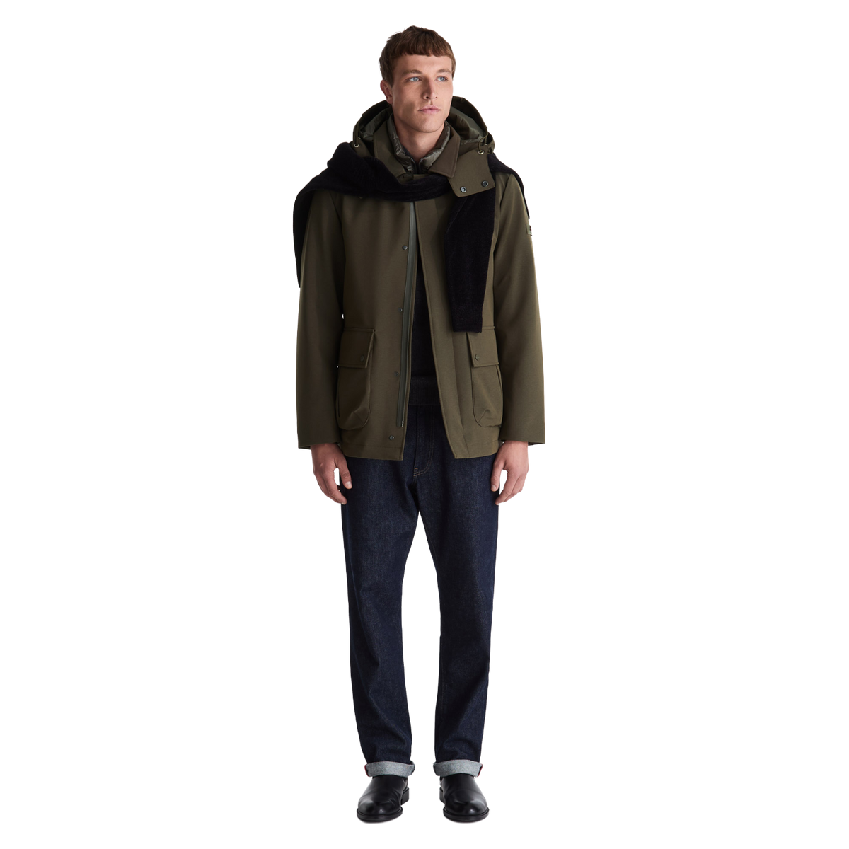 PEUTEREY SARTHE KSM PEU5975 Jacket with removable bib