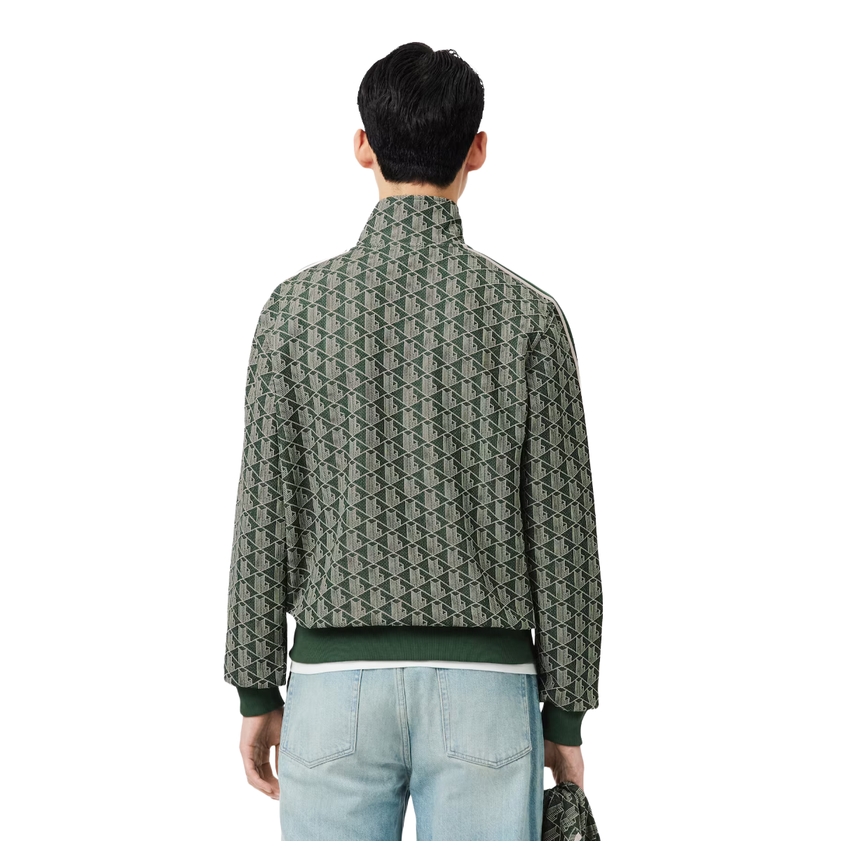 LACOSTE Giacca della tuta in jacquard con zip Paris SH1368