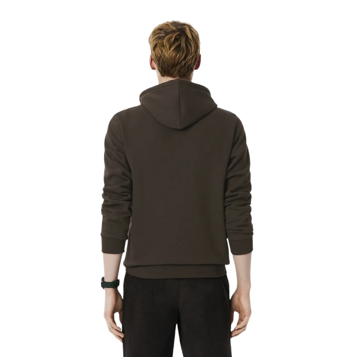 LACOSTE Felpa con cappuccio in cotone con zip SH9626