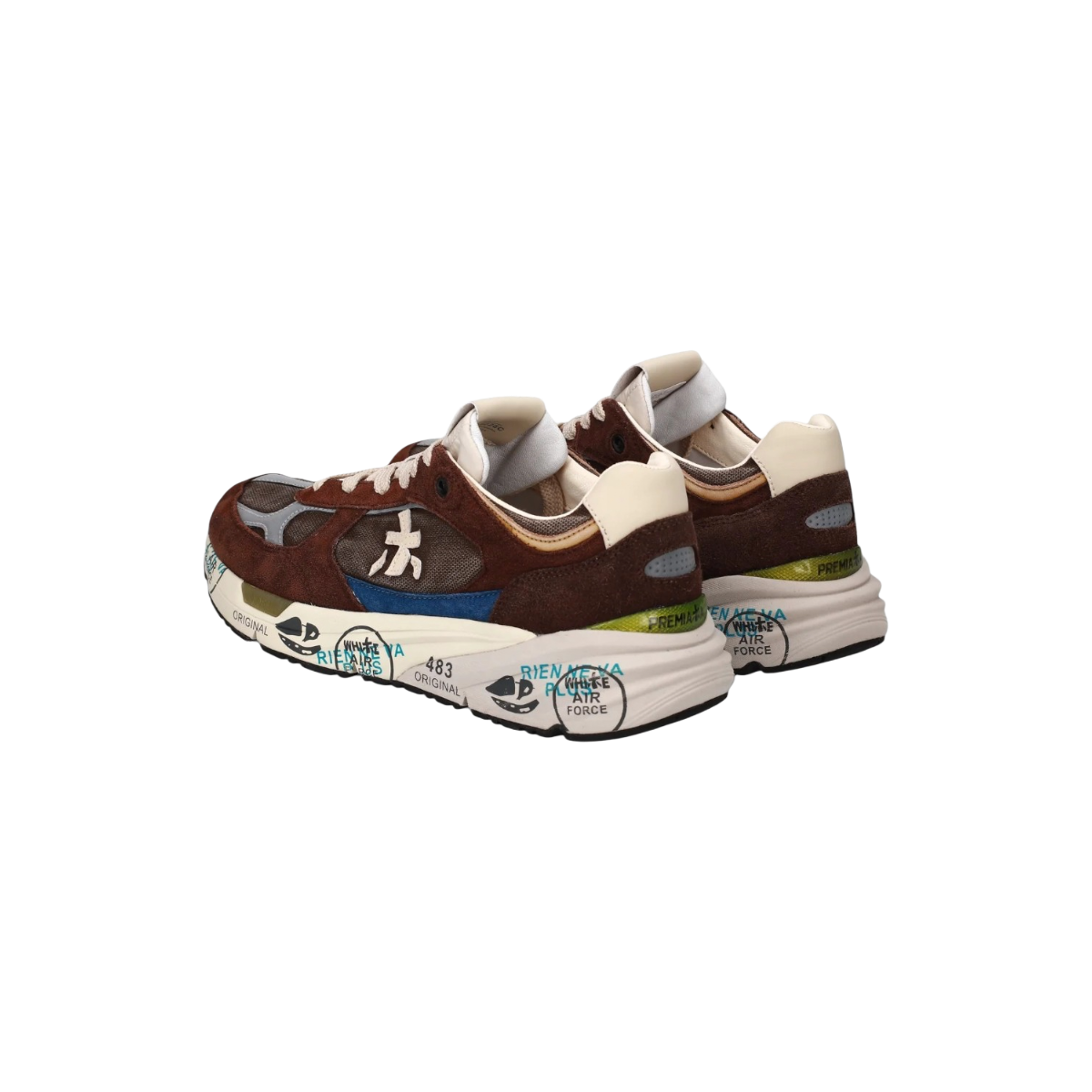 Premiata sneaker duomo modello Mase 25 8026 con tomaia in tessuto e pelle