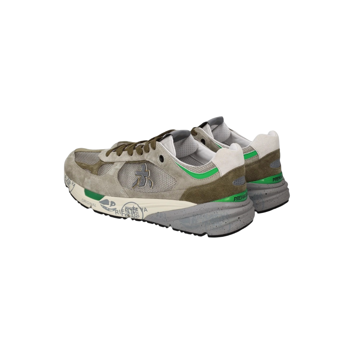 Premiata Sneaker uomo modello Mase 25 8017 con tomaia in tessuto e pelle