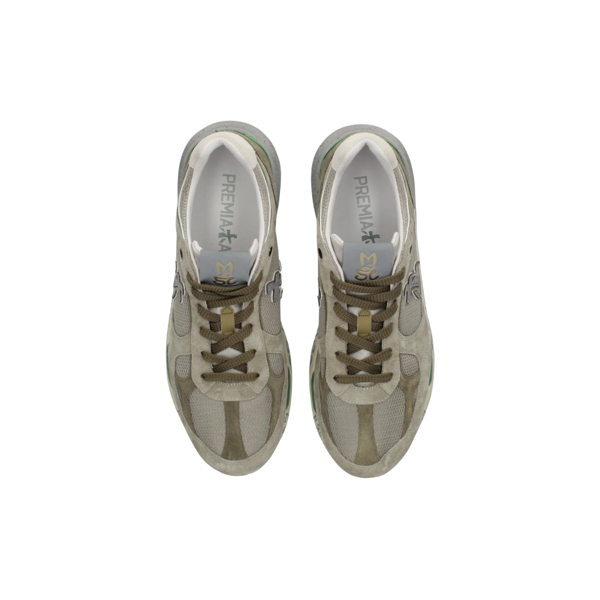 Premiata Sneaker uomo modello Mase 25 8017 con tomaia in tessuto e pelle