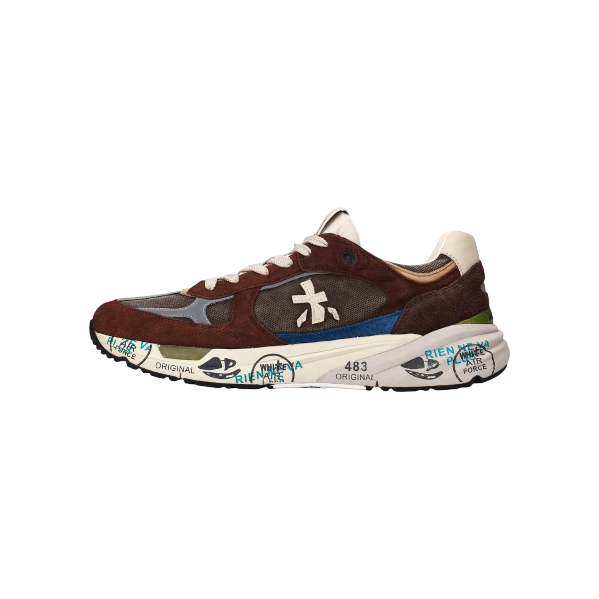 Premiata sneaker duomo modello Mase 25 8026 con tomaia in tessuto e pelle