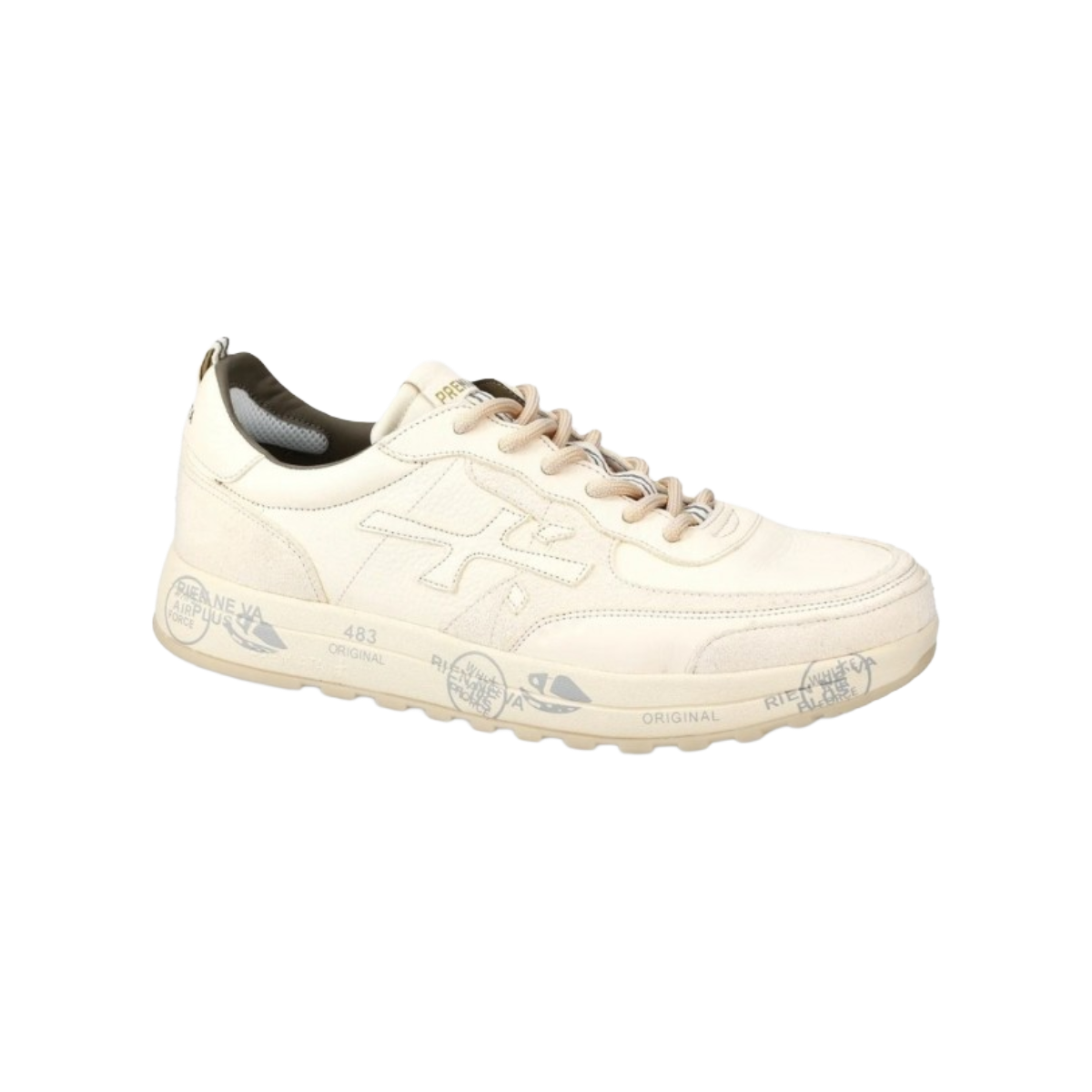 PREMIATA SNEAKERS UOMO MODELLO NOUS 7733 IN PELLE E TESSUTO