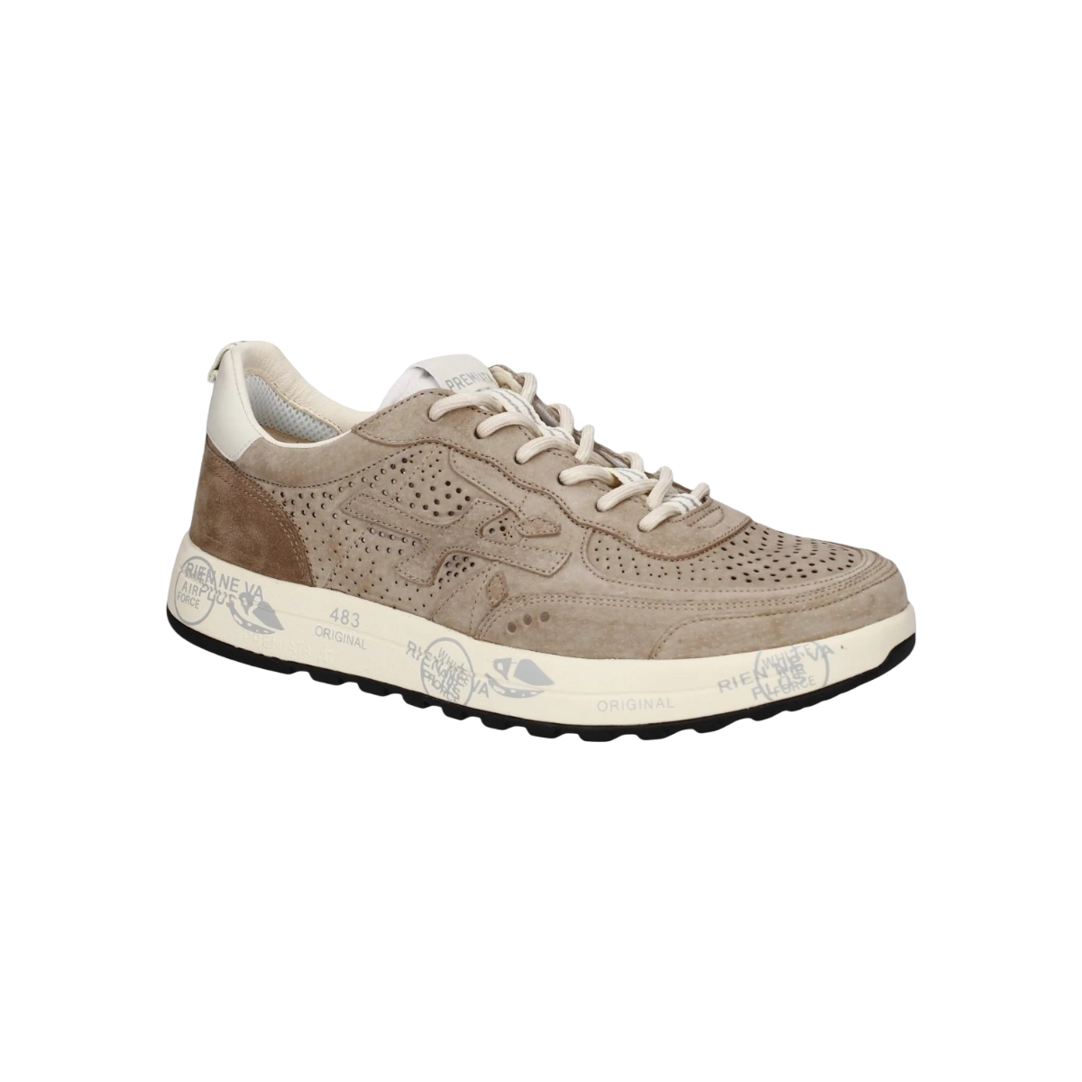 PREMIATA Sneakers uomo Nous 8288 in camoscio Forato
