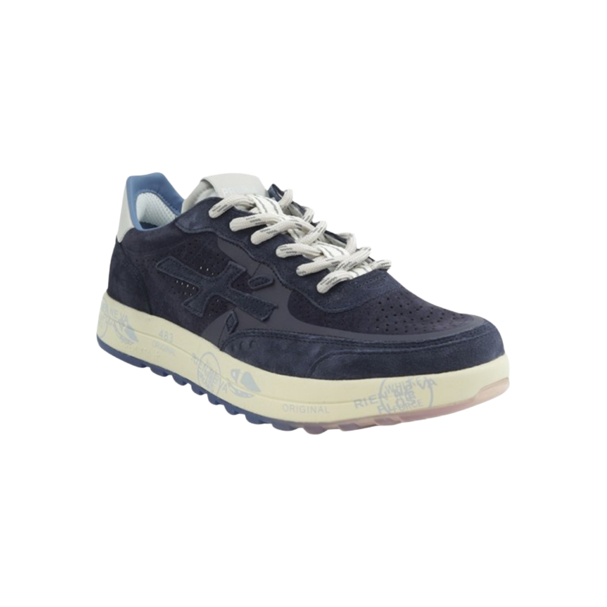 PREMIATA SNEAKERS UOMO MODELLO NOUS 7222 IN CAMOSCIO