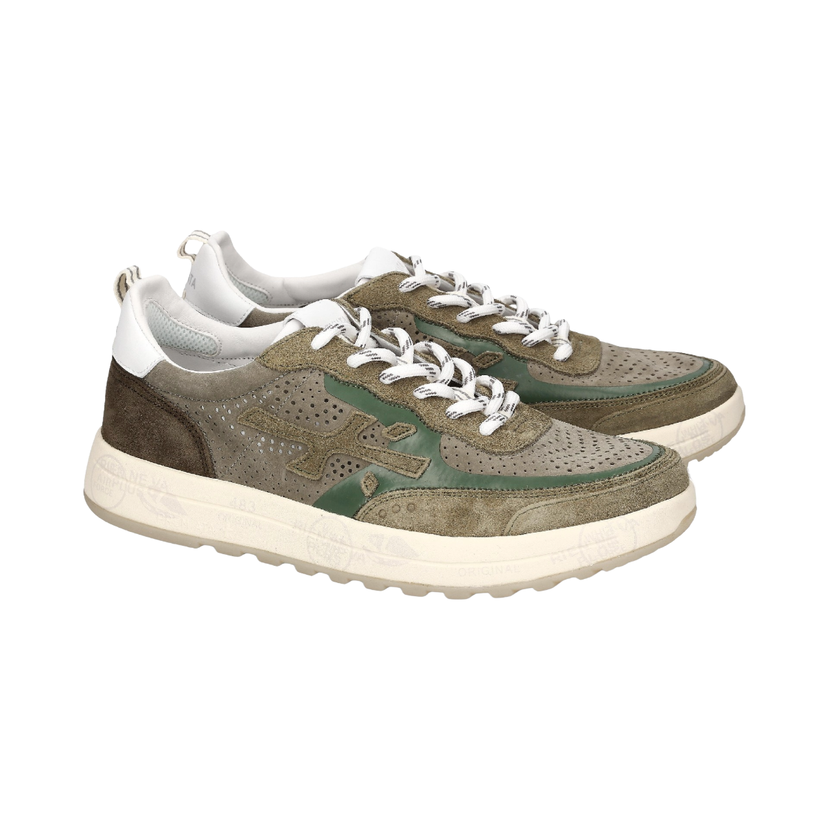 PREMIATA SNEAKERS UOMO MODELLO NOUS 7221 IN PELLE