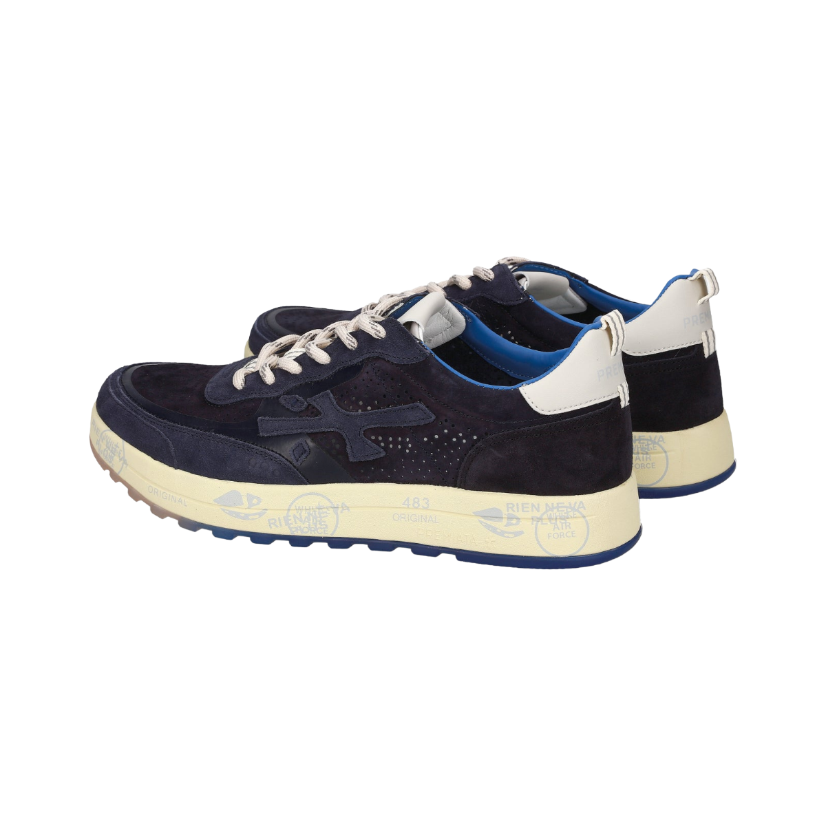 PREMIATA SNEAKERS UOMO MODELLO NOUS 7222 IN CAMOSCIO