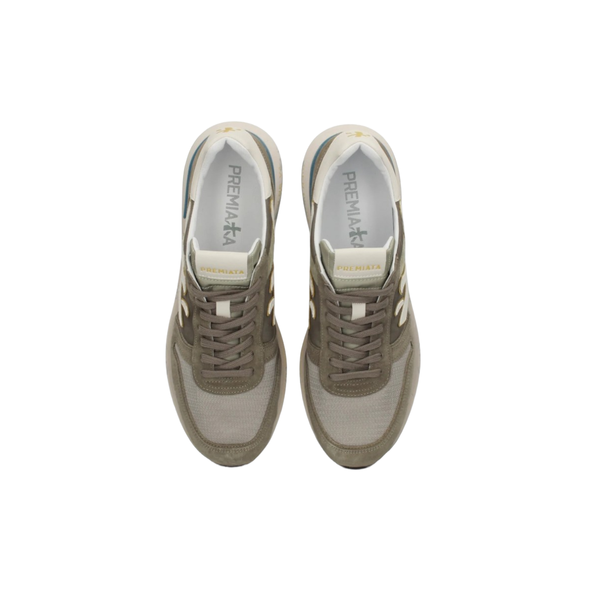 PREMIATA SNEAKERS UOMO MODELLO MICK 8086 IN PELLE E NYLON