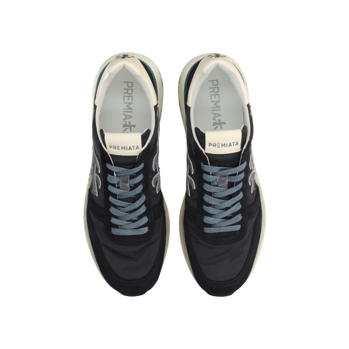 PREMIATA SNEAKERS UOMO MODELLO MICK 7716 IN CAMOSCIO E NYLON
