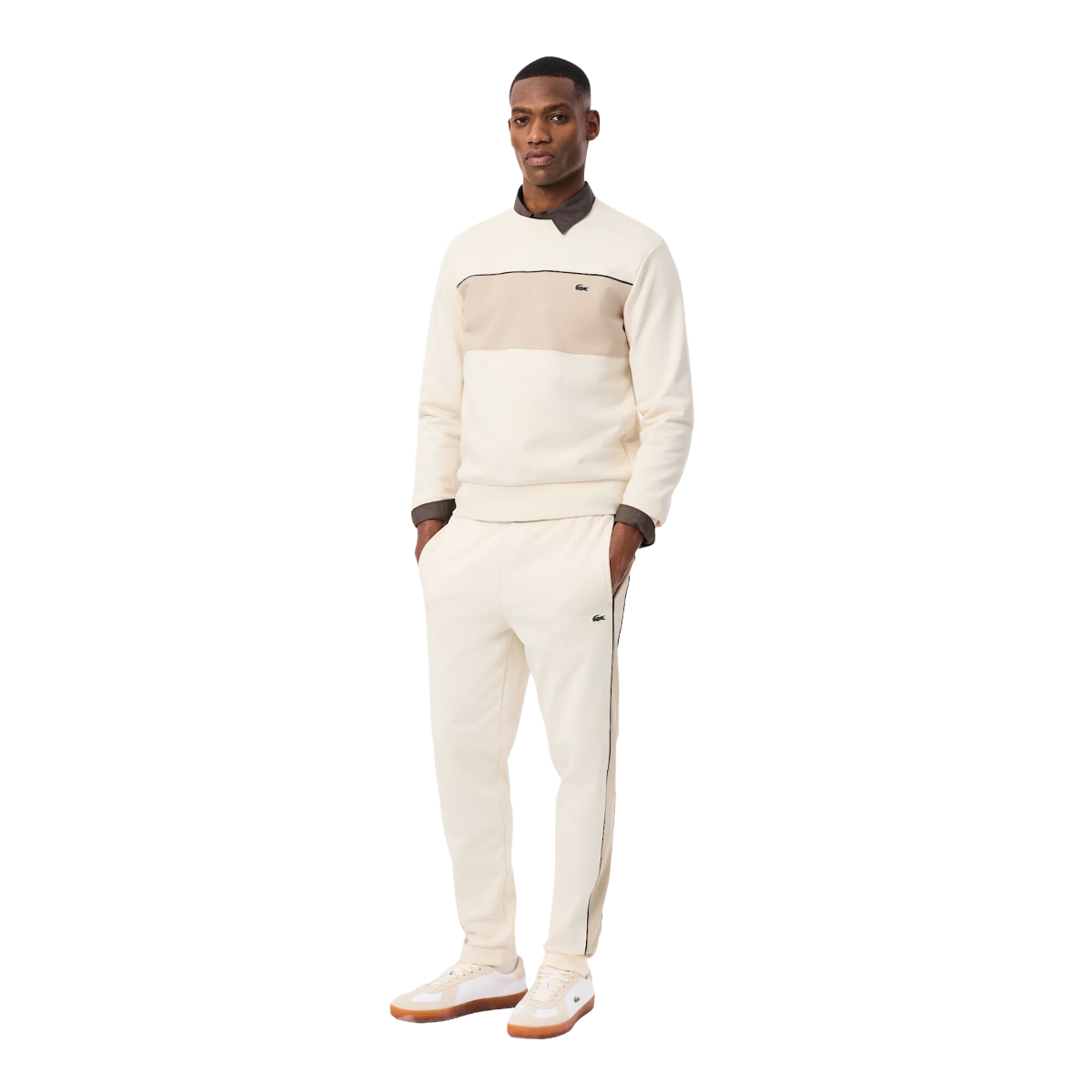 LACOSTE Pantaloni della tuta gamba affusolata XH0898