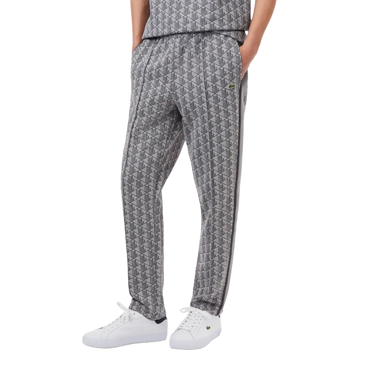LACOSTE Pantaloni della tuta in con monogramma Paris XH1440