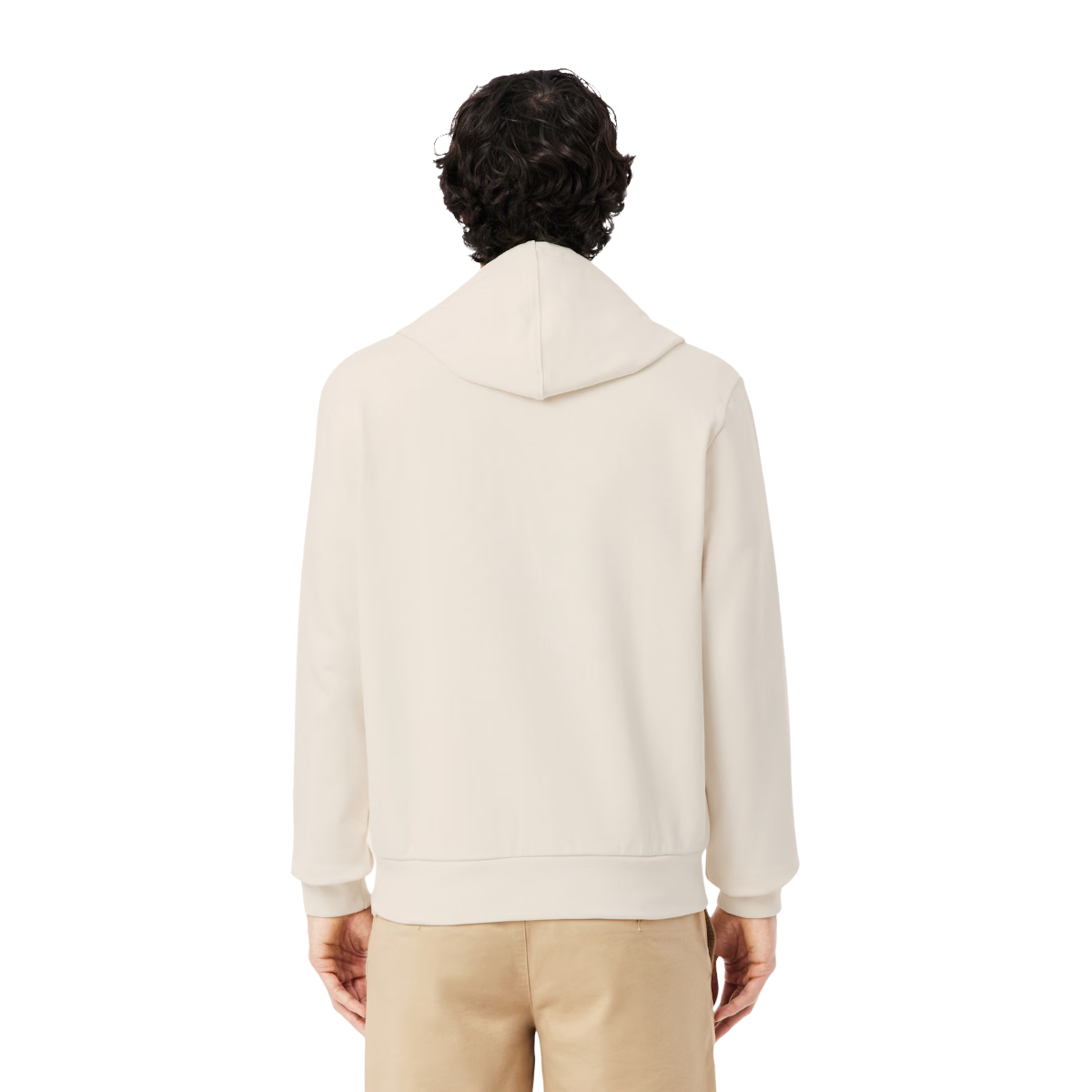 LACOSTE Felpa color block con cappuccio e zip SH0892