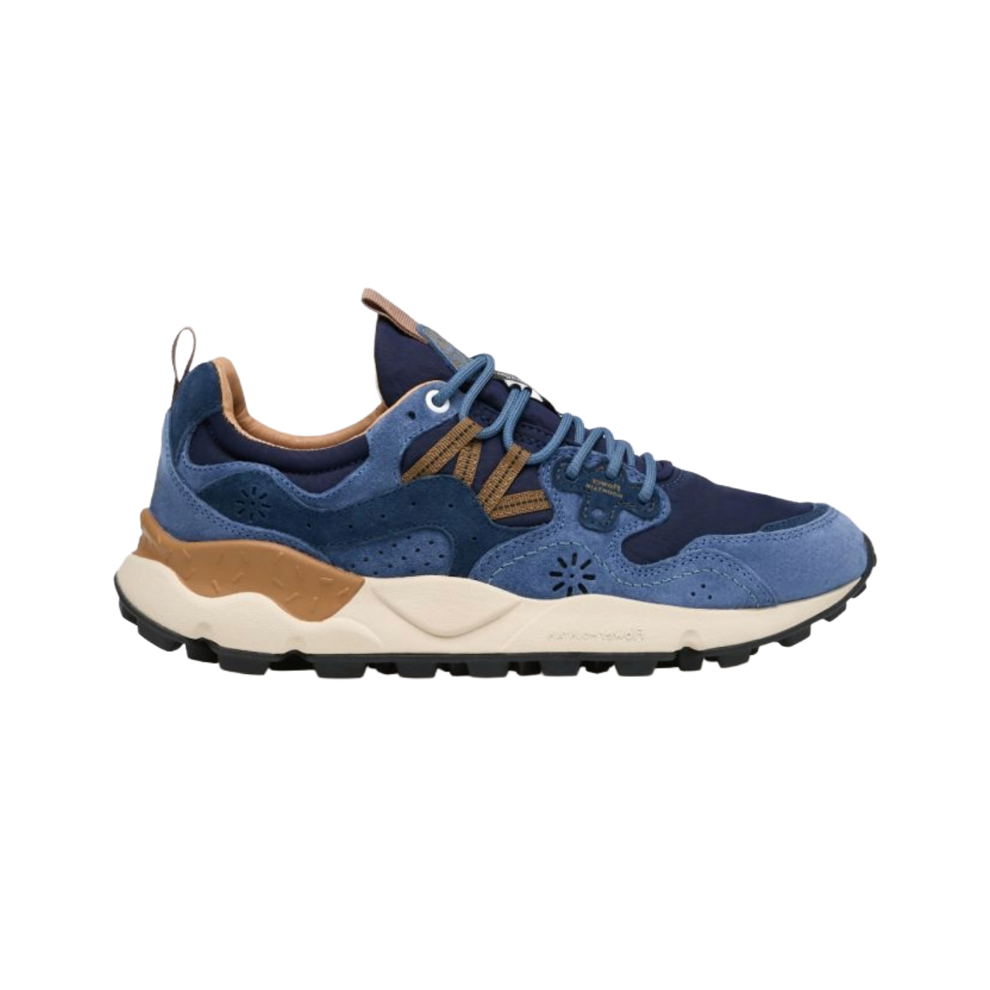FLOWER MOUNTAIN Sneakers in suede e tessuto tecnico YAMANO 3 MAN