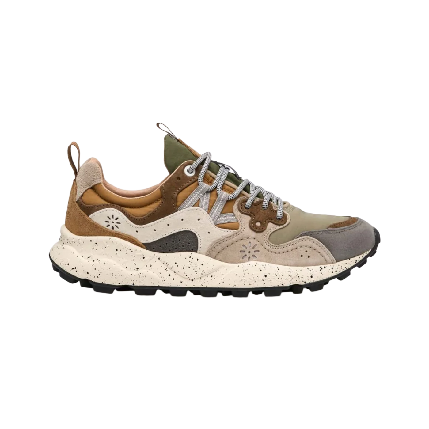 FLOWER MOUNTAIN Sneakers in suede e tessuto tecnico YAMANO 3 MAN