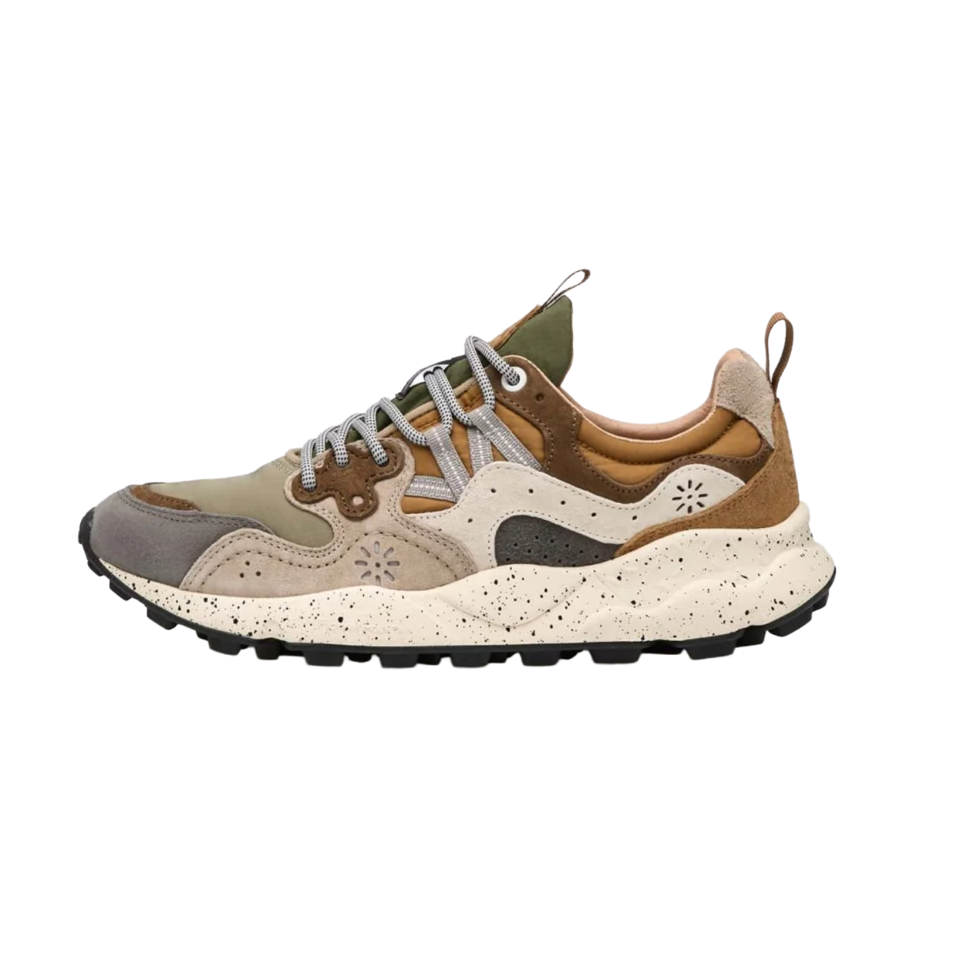 FLOWER MOUNTAIN Sneakers in suede e tessuto tecnico YAMANO 3 MAN