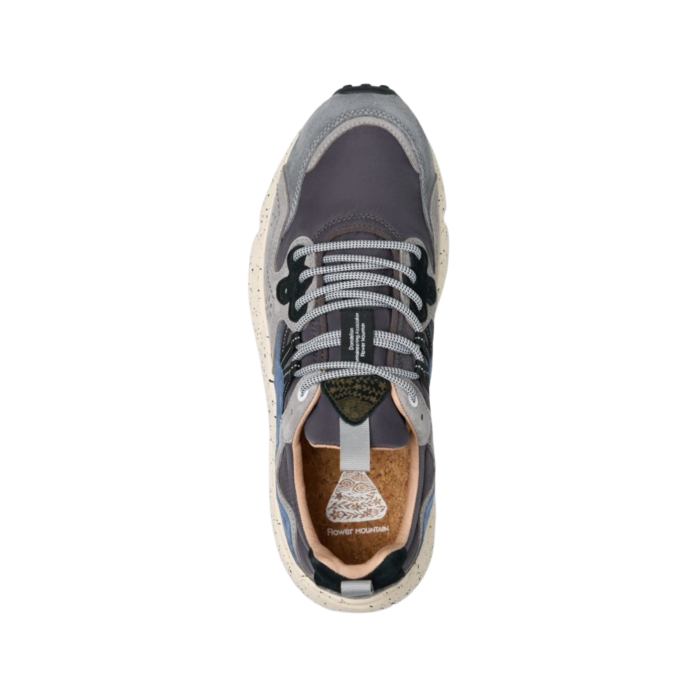 FLOWER MOUNTAIN Sneakers in suede e tessuto tecnico YAMANO 3 MAN