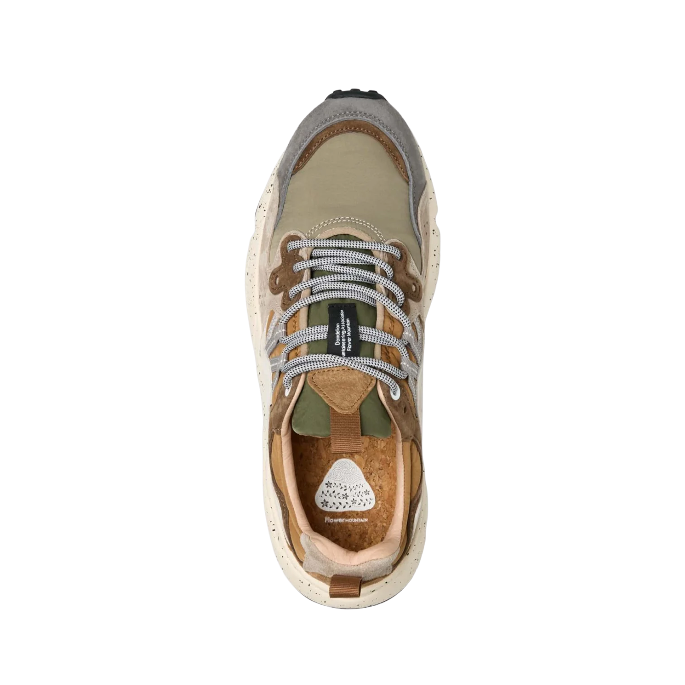 FLOWER MOUNTAIN Sneakers in suede e tessuto tecnico YAMANO 3 MAN