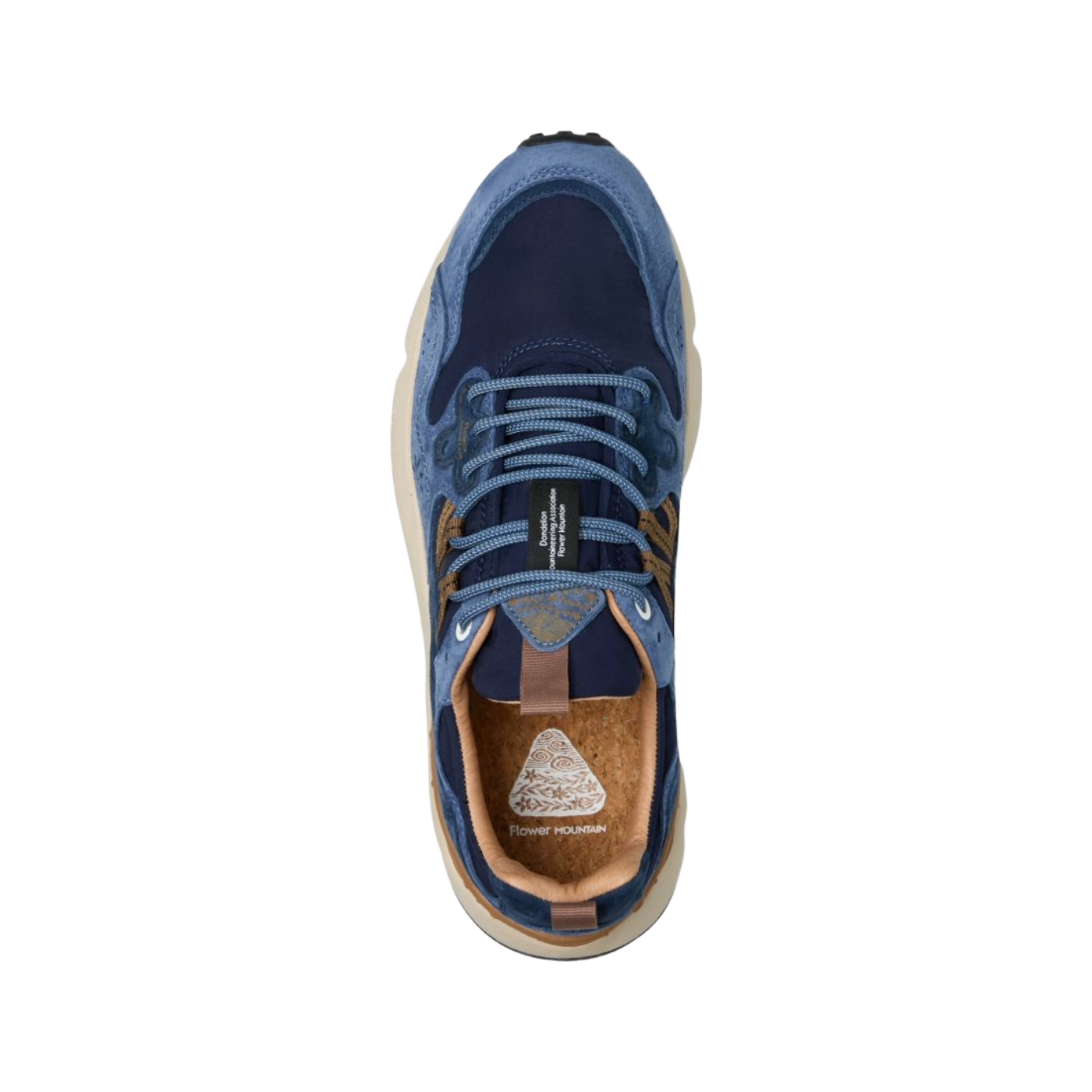 FLOWER MOUNTAIN Sneakers in suede e tessuto tecnico YAMANO 3 MAN