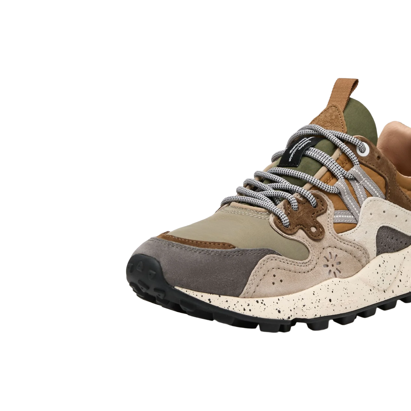 FLOWER MOUNTAIN Sneakers in suede e tessuto tecnico YAMANO 3 MAN
