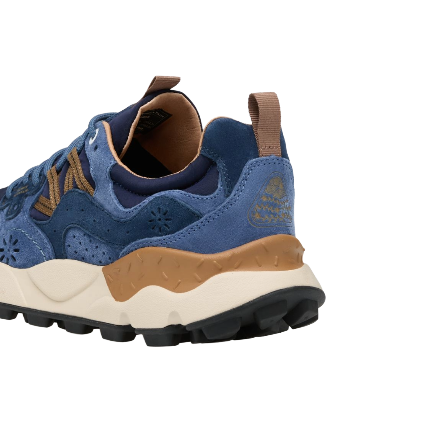 FLOWER MOUNTAIN Sneakers in suede e tessuto tecnico YAMANO 3 MAN