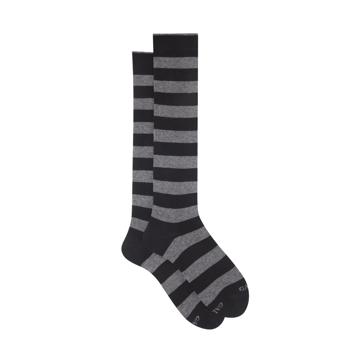GALLO Calze lunghe bicolore in cotone caldo AP103349