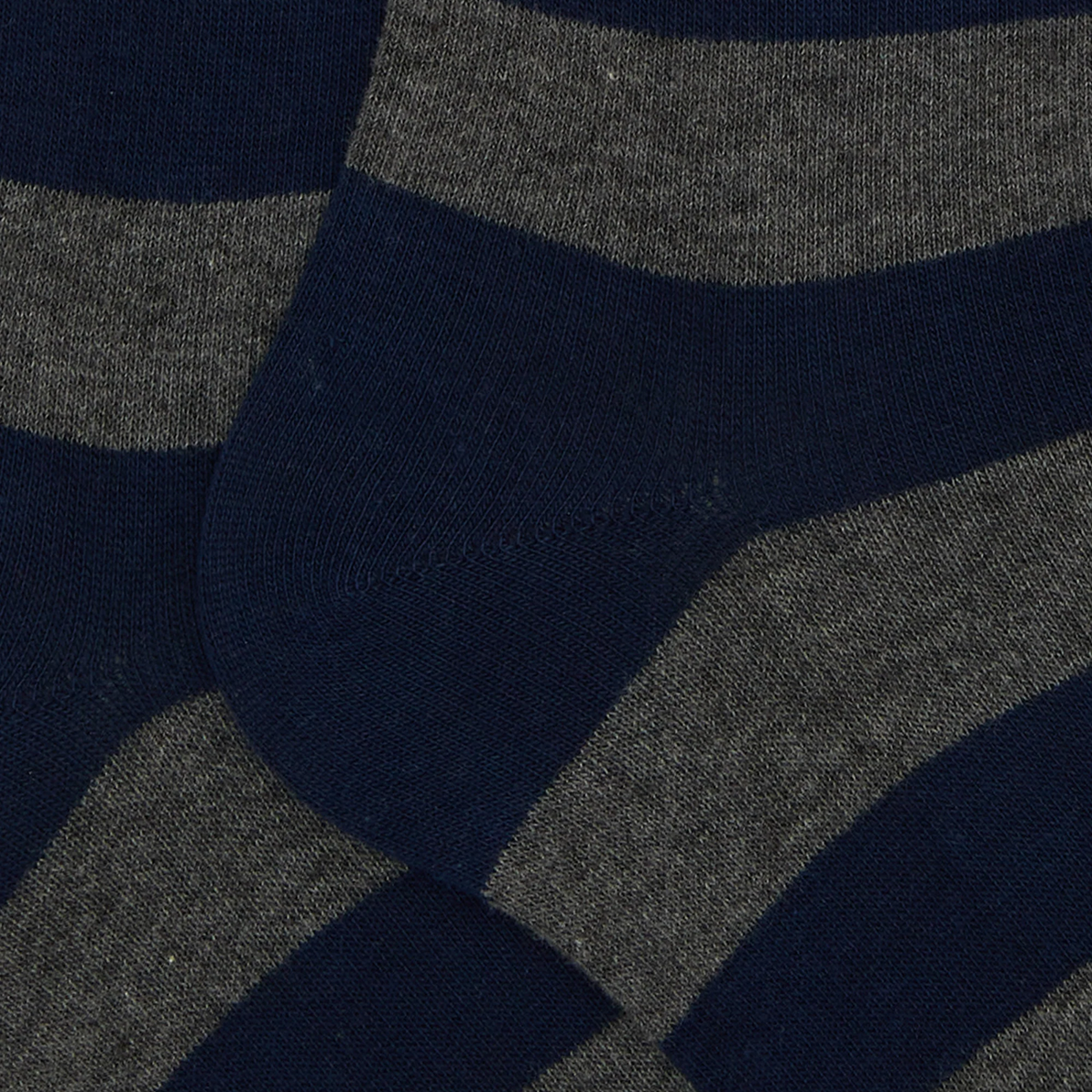 GALLO Calze lunghe bicolore in cotone caldo AP103349
