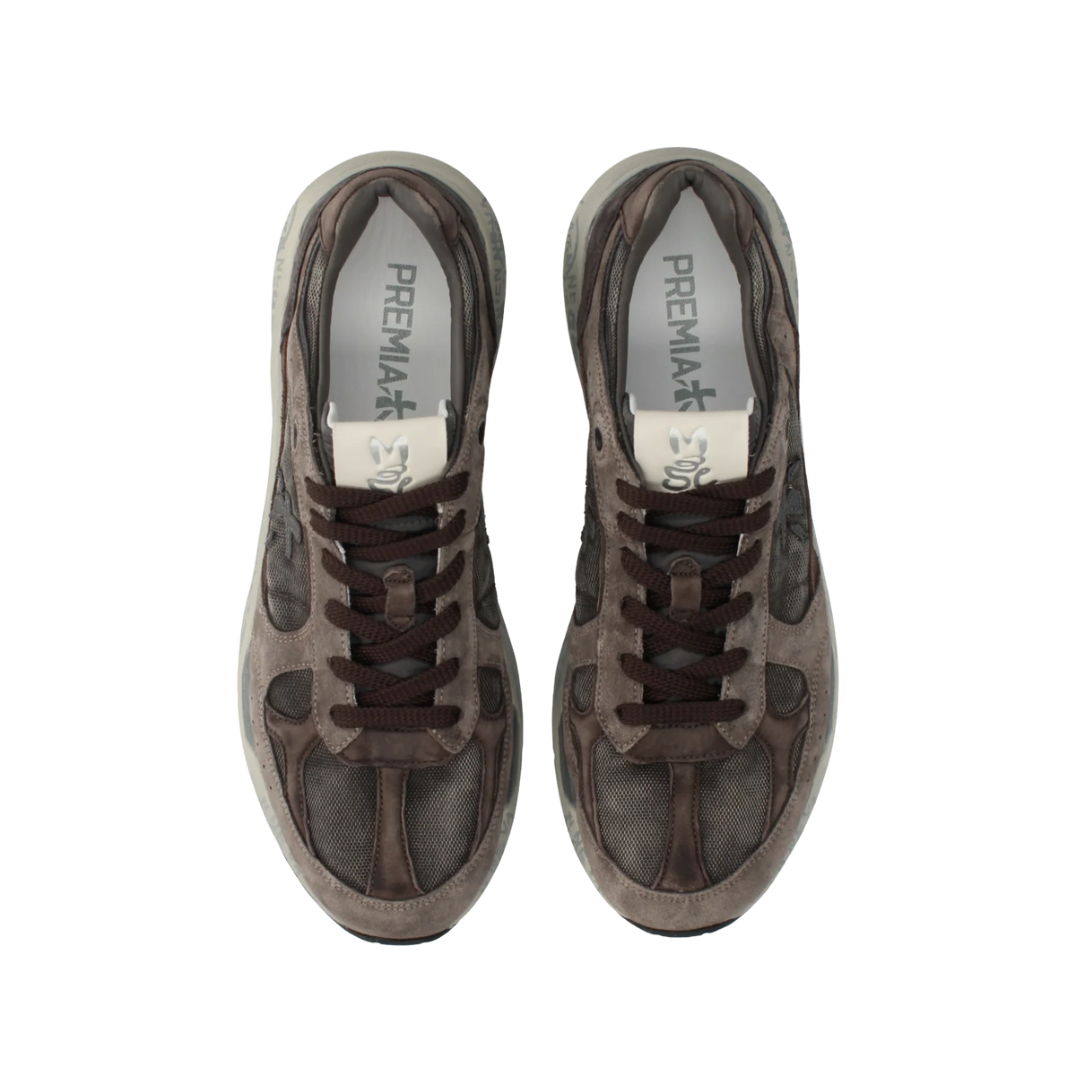 PREMIATA SNEAKERS IN PELLE E TESSUTO MASE25 8421