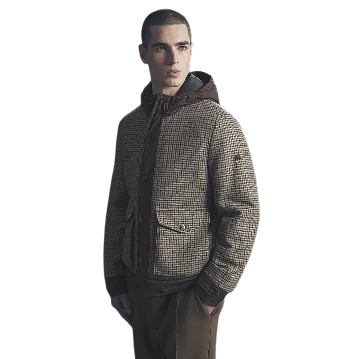 HèSKIMO GIUBBOTTO CON CAPPUCCIO IN NYLON HE2440039
