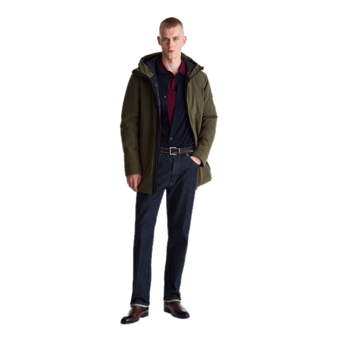 PEUTEREY Urban stretch windproof overcoat METIDE SRTR GRS 02