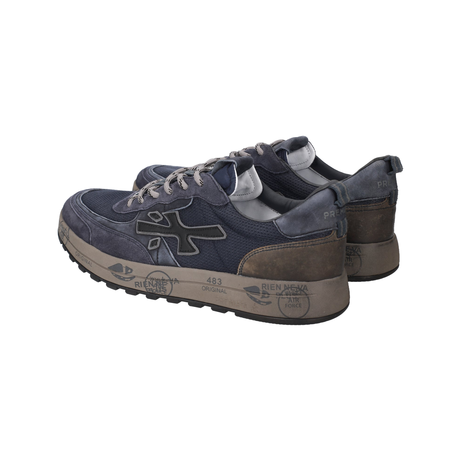 PREMIATA SNEAKERS IN PELLE E TESSUTO NOUS 8460