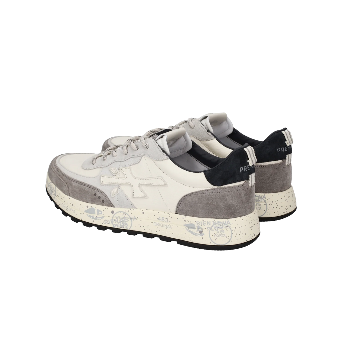 PREMIATA SNEAKERS IN PELLE E TESSUTO NOUS 8466