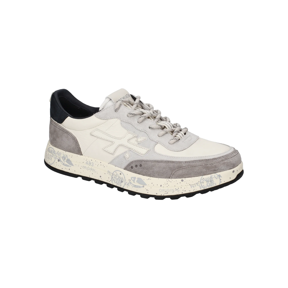 PREMIATA SNEAKERS IN PELLE E TESSUTO NOUS 8466