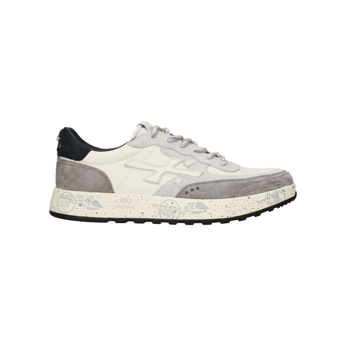 PREMIATA SNEAKERS IN PELLE E TESSUTO NOUS 8466
