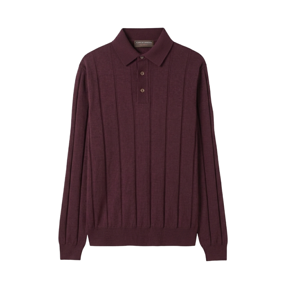FILIPPO DE LAURENTIIS Polo M/L Royal Merino PL1ML_RM16CL