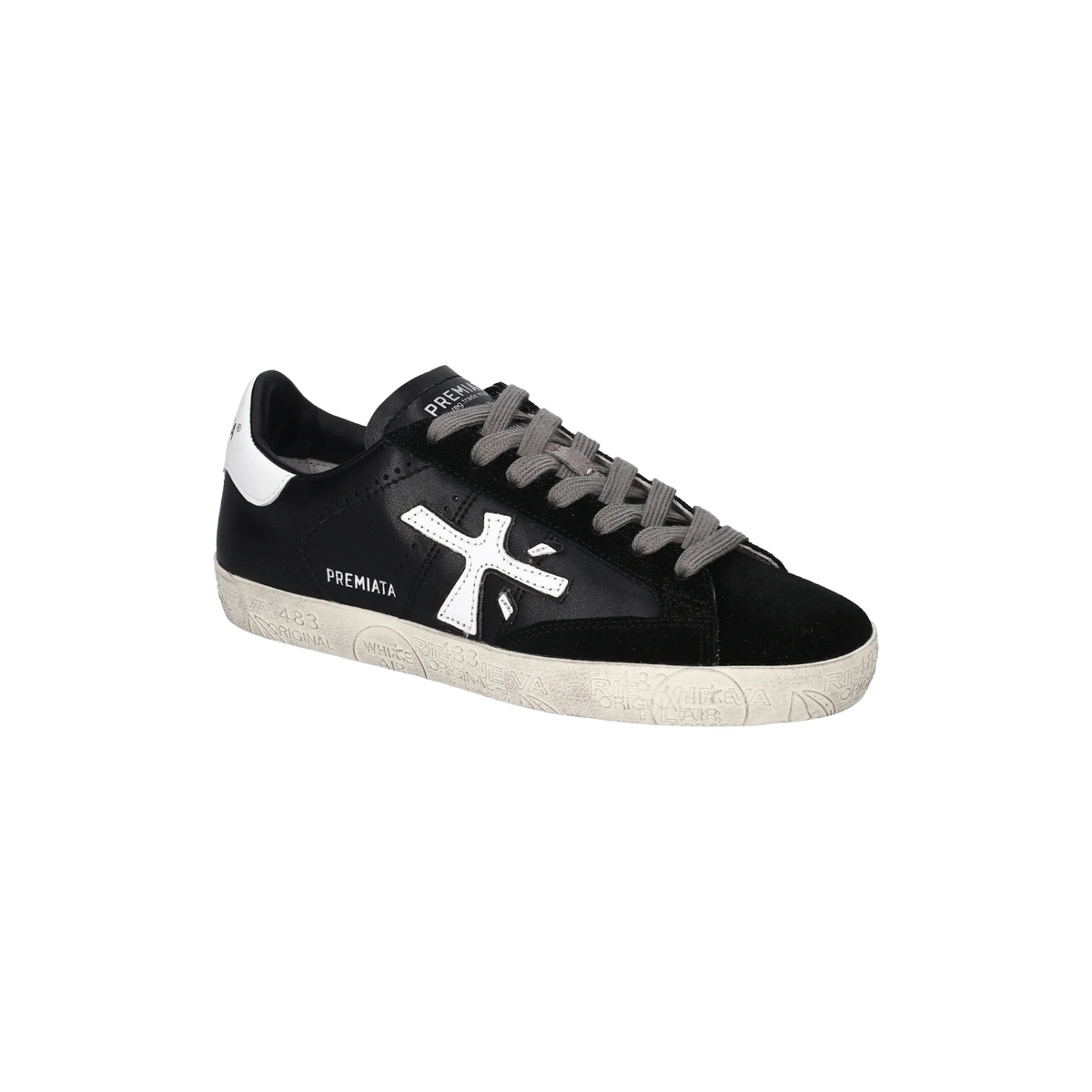 PREMIATA SNEAKERS IN PELLE E SUEDE STEVEN 5439