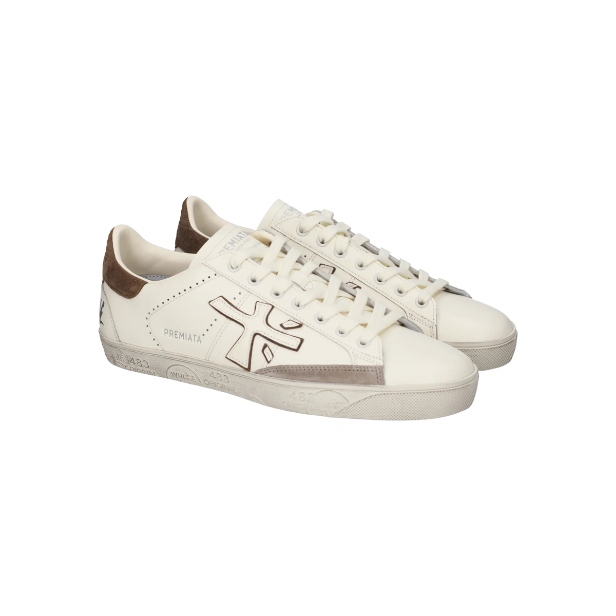 PREMIATA SNEAKERS IN PELLE E SUEDE STEVEN 8476