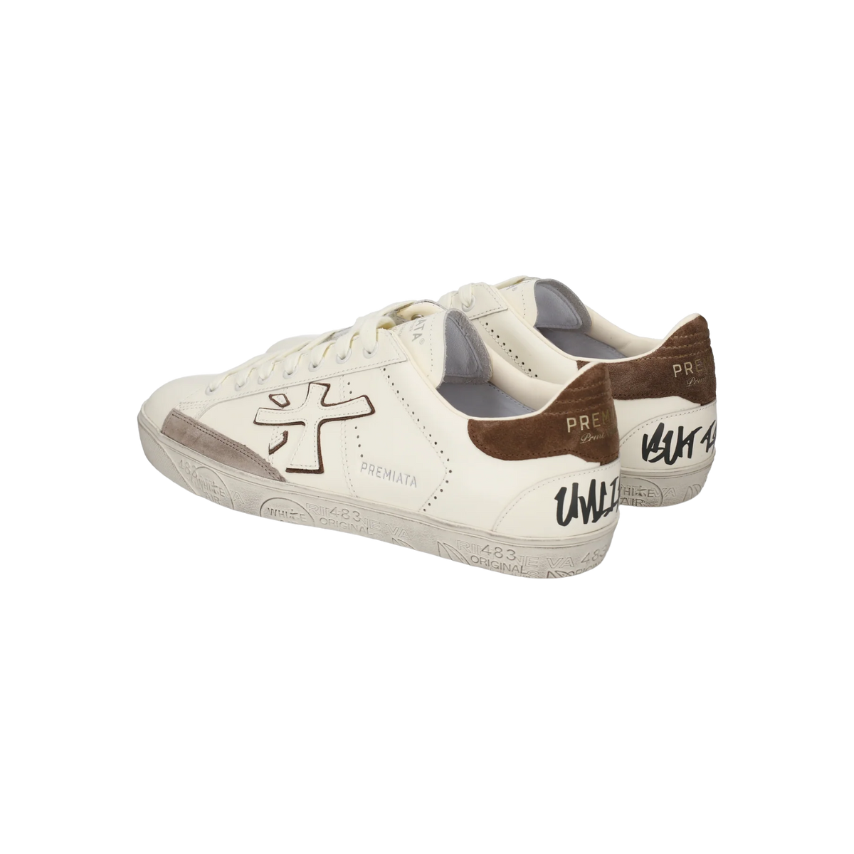 PREMIATA SNEAKERS IN PELLE E SUEDE STEVEN 8476