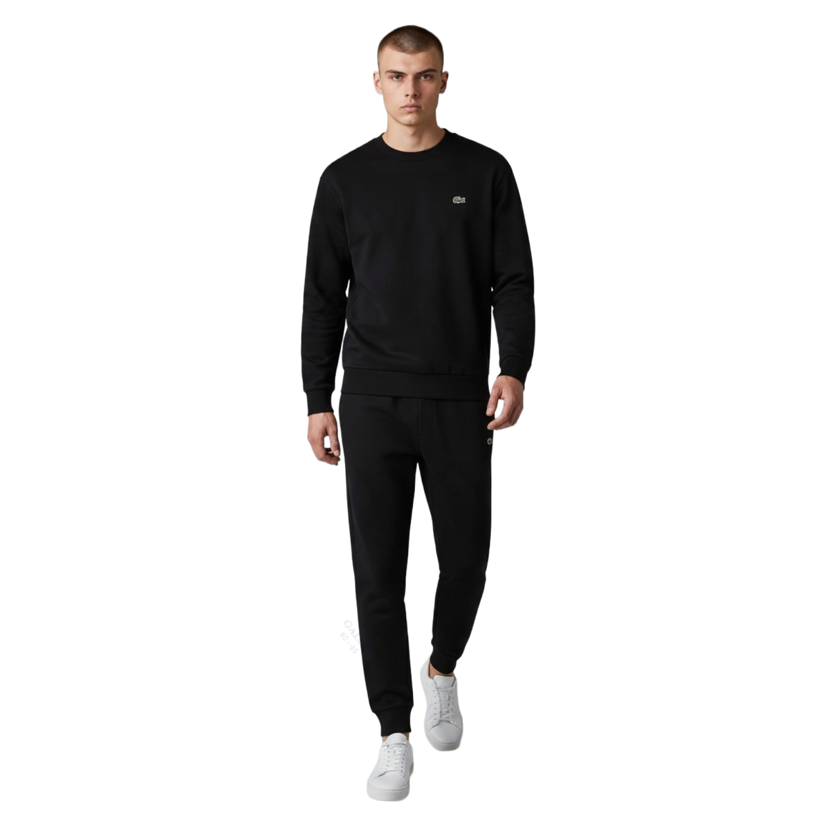 LACOSTE Tuta tapered fit in tessuto felpato SH8868+XH8869