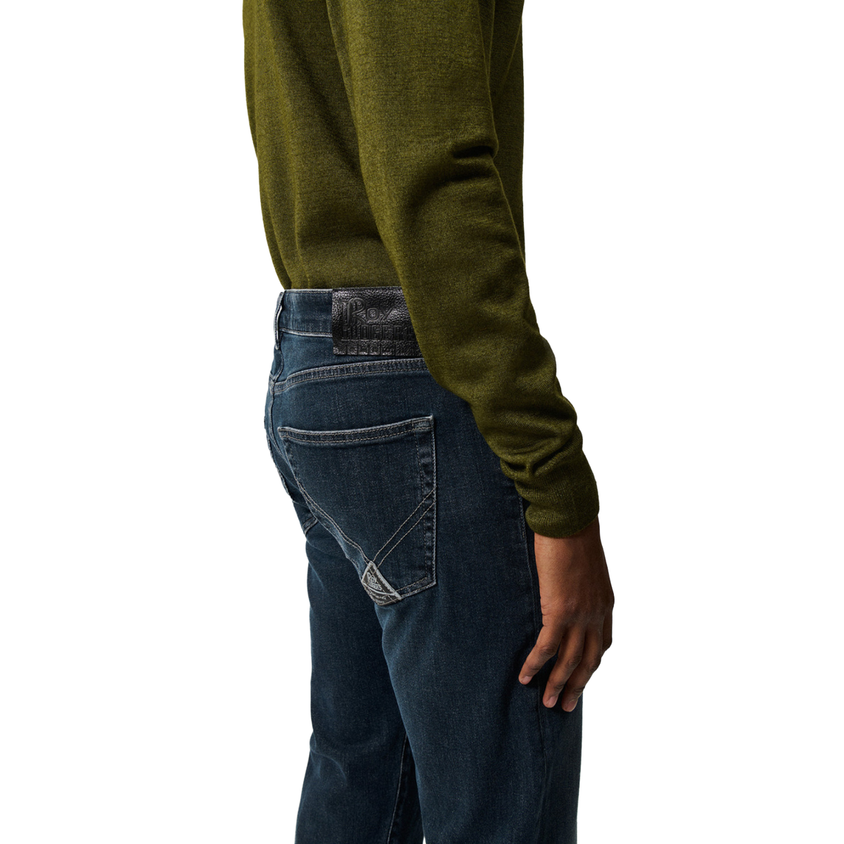 ROY ROGER'S 517 MAN DENIM ELAST. BLACK FOXRUN